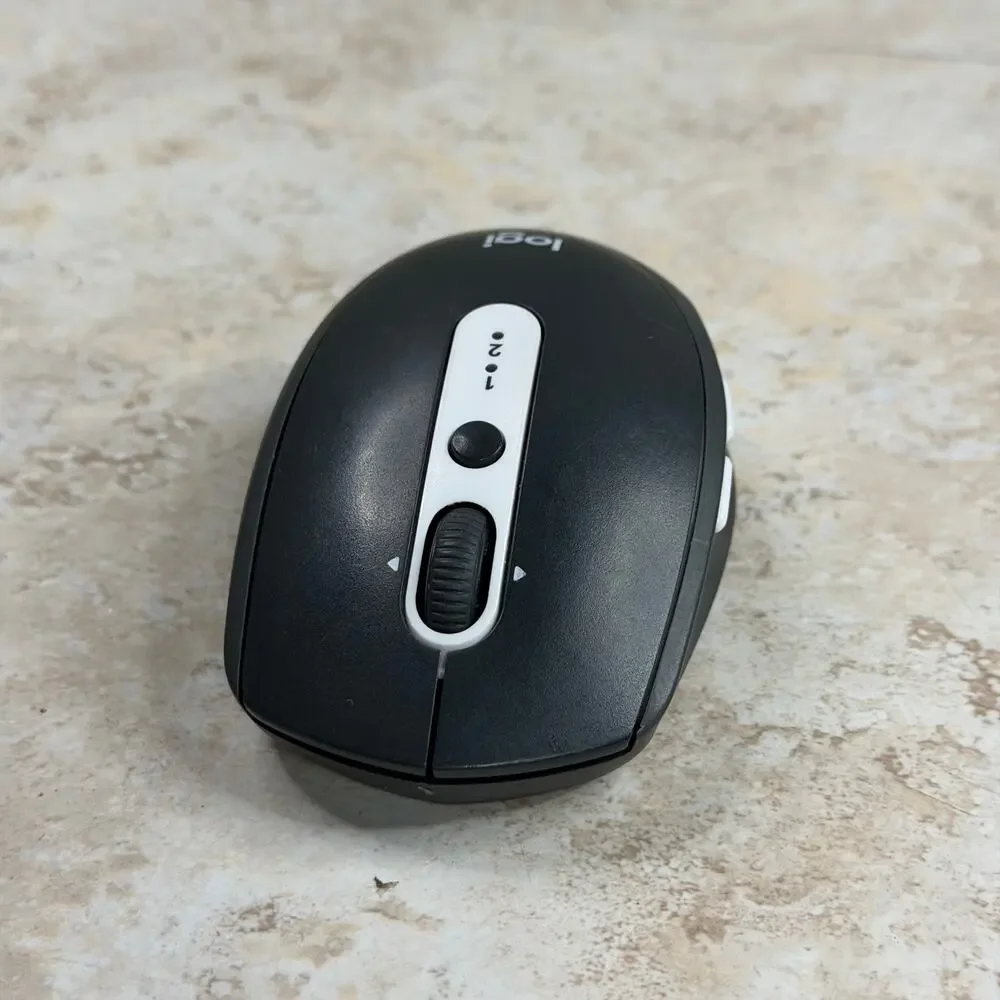 Logitech M585 Multi Device Wireless Bluetooth Mouse Black With Dongle